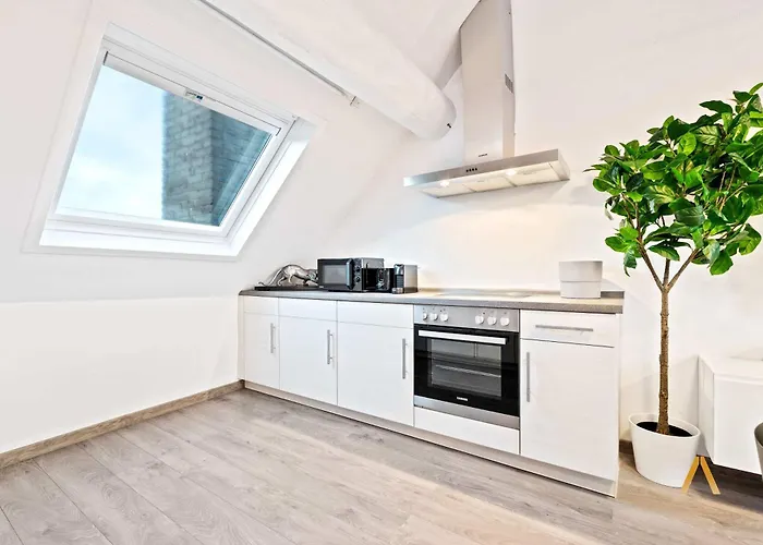 Daire Charming 1br Loft In Ville-haute,