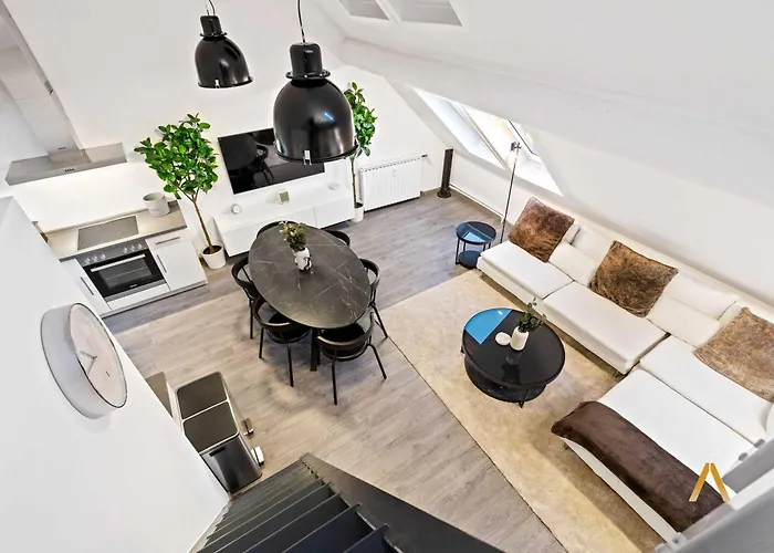 Daire Charming 1br Loft In Ville-haute,